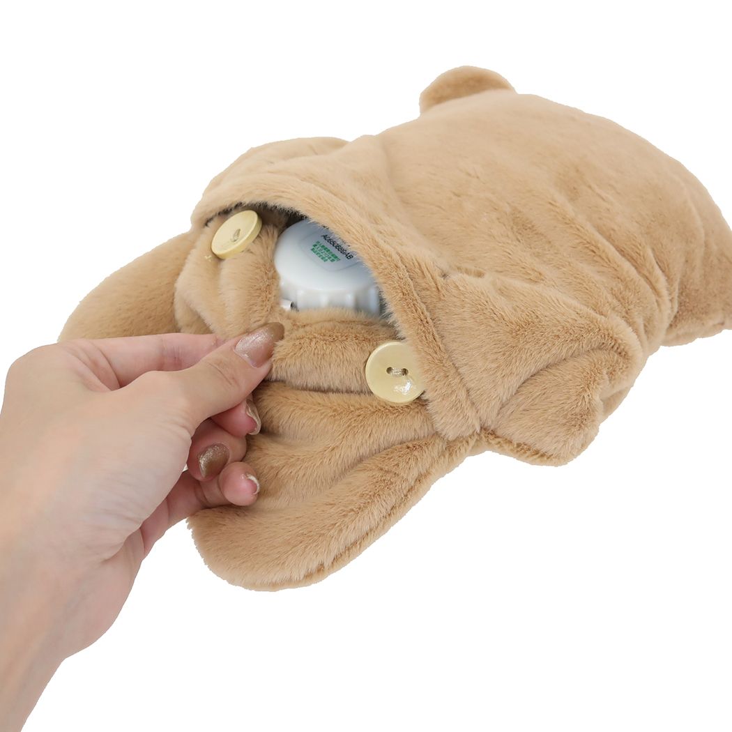 ゆたんぽ 湯たんぽ モコベア ブラウン フレンズヒル ウォーマー雑貨 防寒 ギフト プレゼント