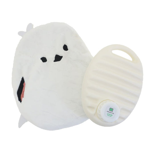 ゆたんぽ 湯たんぽ しまださん ホワイト フレンズヒル ウォーマー雑貨 防寒 ギフト プレゼント