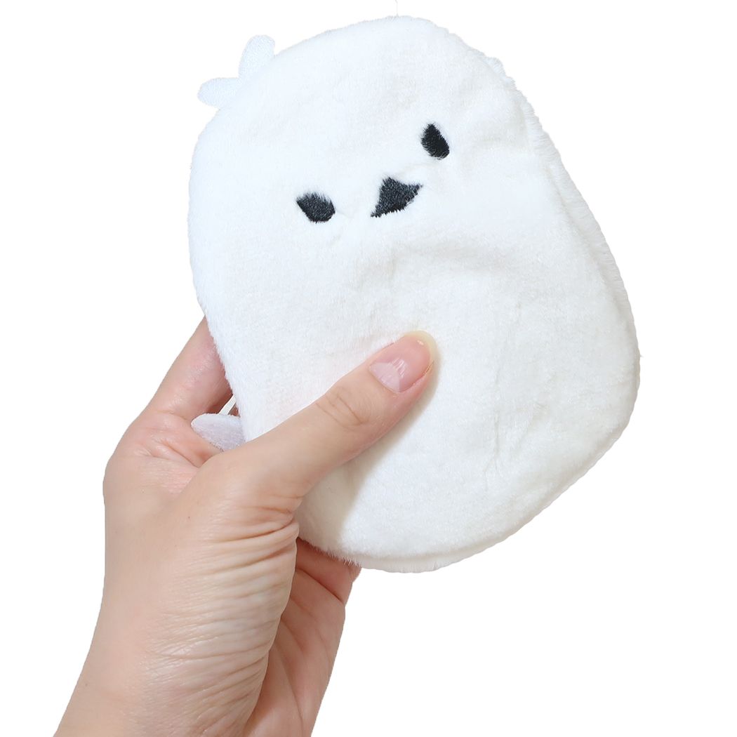 ポケットカイロ ぬいぐるみカイロ しまださん ホワイト フレンズヒル FRIENDSHILL ウォーマー雑貨 防寒 メール便可