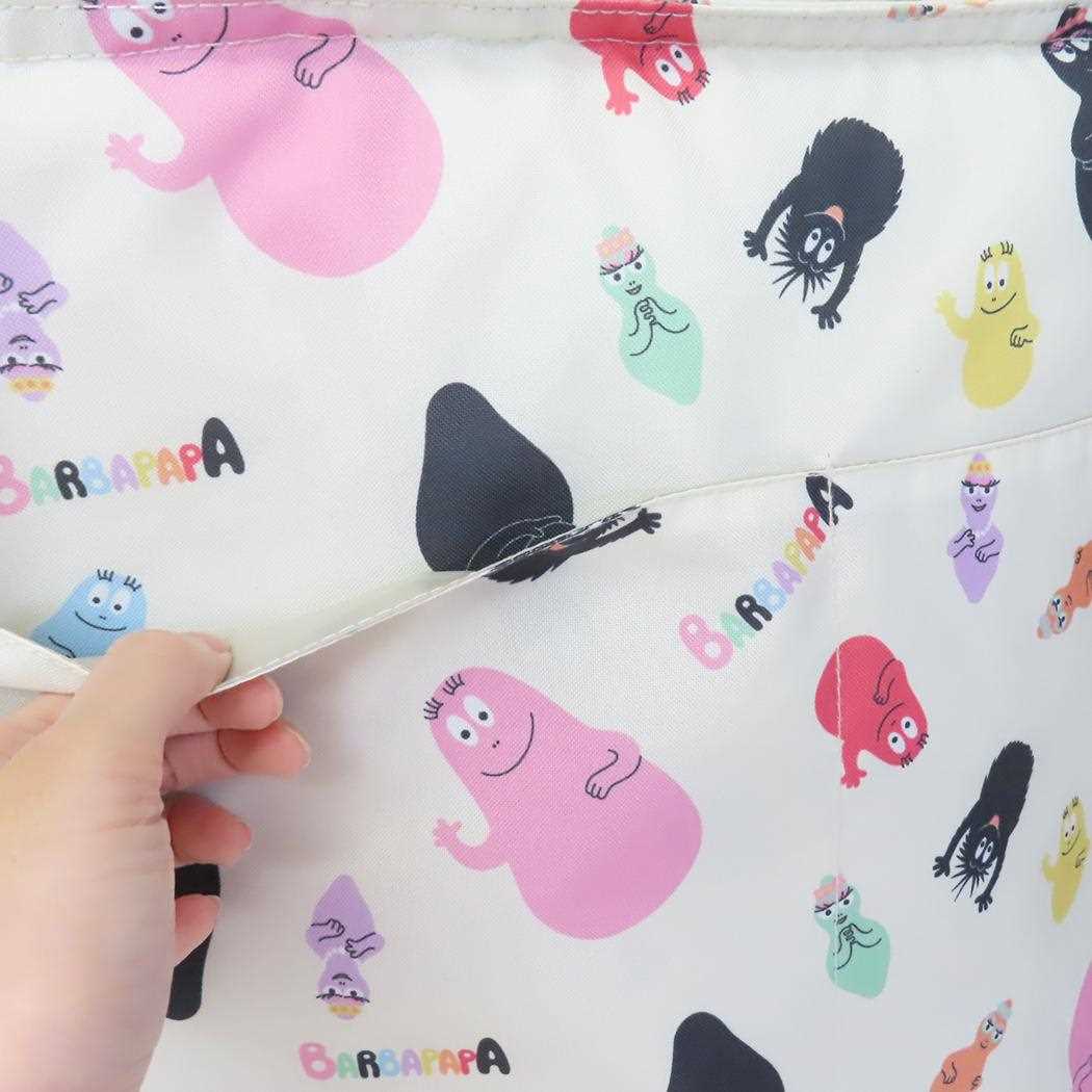 トートバッグM 手提げかばん バーバパパ バーバファミリー アイボリー BARBAPAPA フレンズヒル FRIENDSHILL お買い物かばん 保冷
