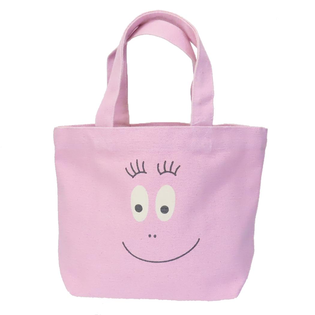 ミニトート ランチトート バーバパパ パパフェイス ピンク BARBAPAPA フレンズヒル FRIENDSHILL お弁当バッグ かわいい メール便可