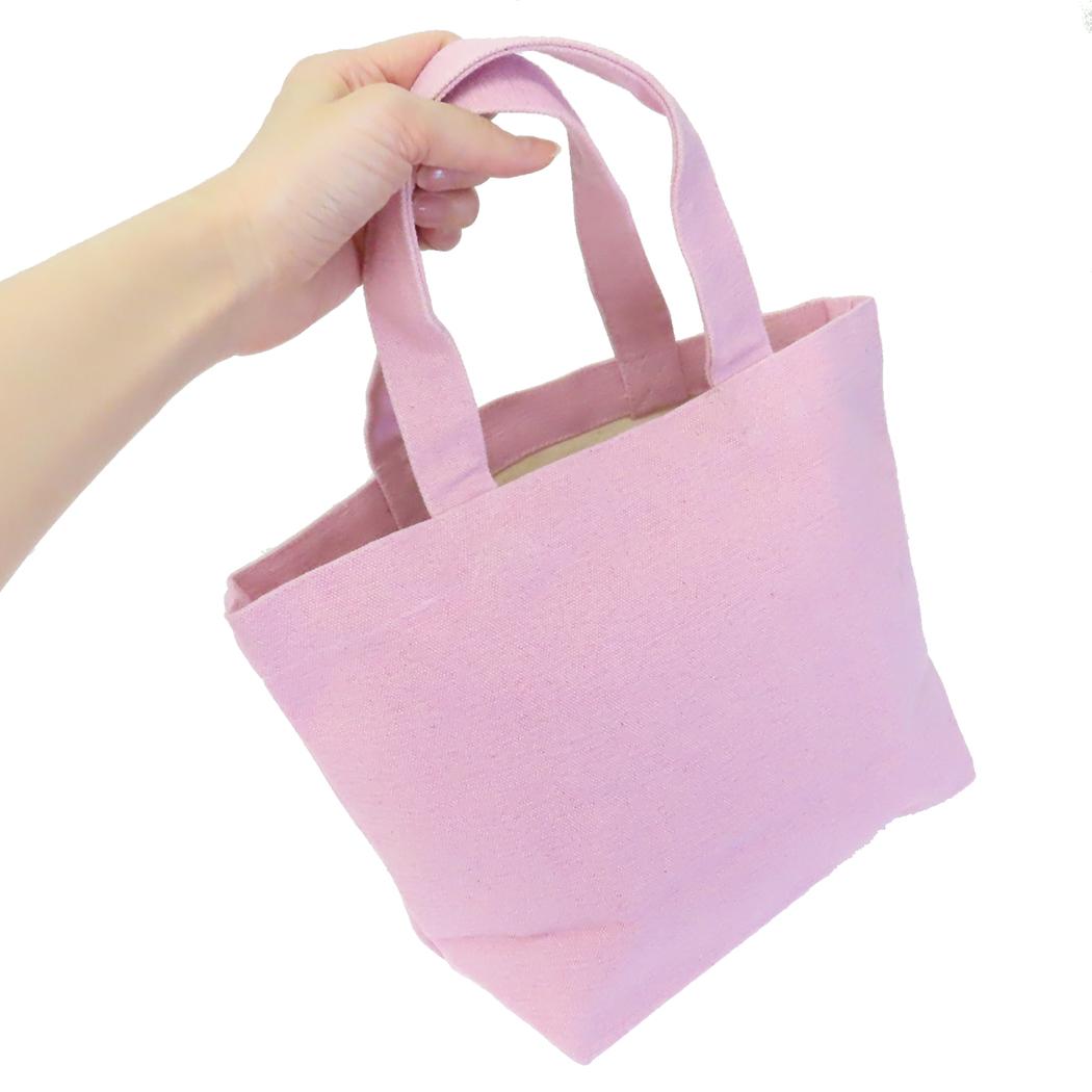 ミニトート ランチトート バーバパパ パパフェイス ピンク BARBAPAPA フレンズヒル FRIENDSHILL お弁当バッグ かわいい メール便可