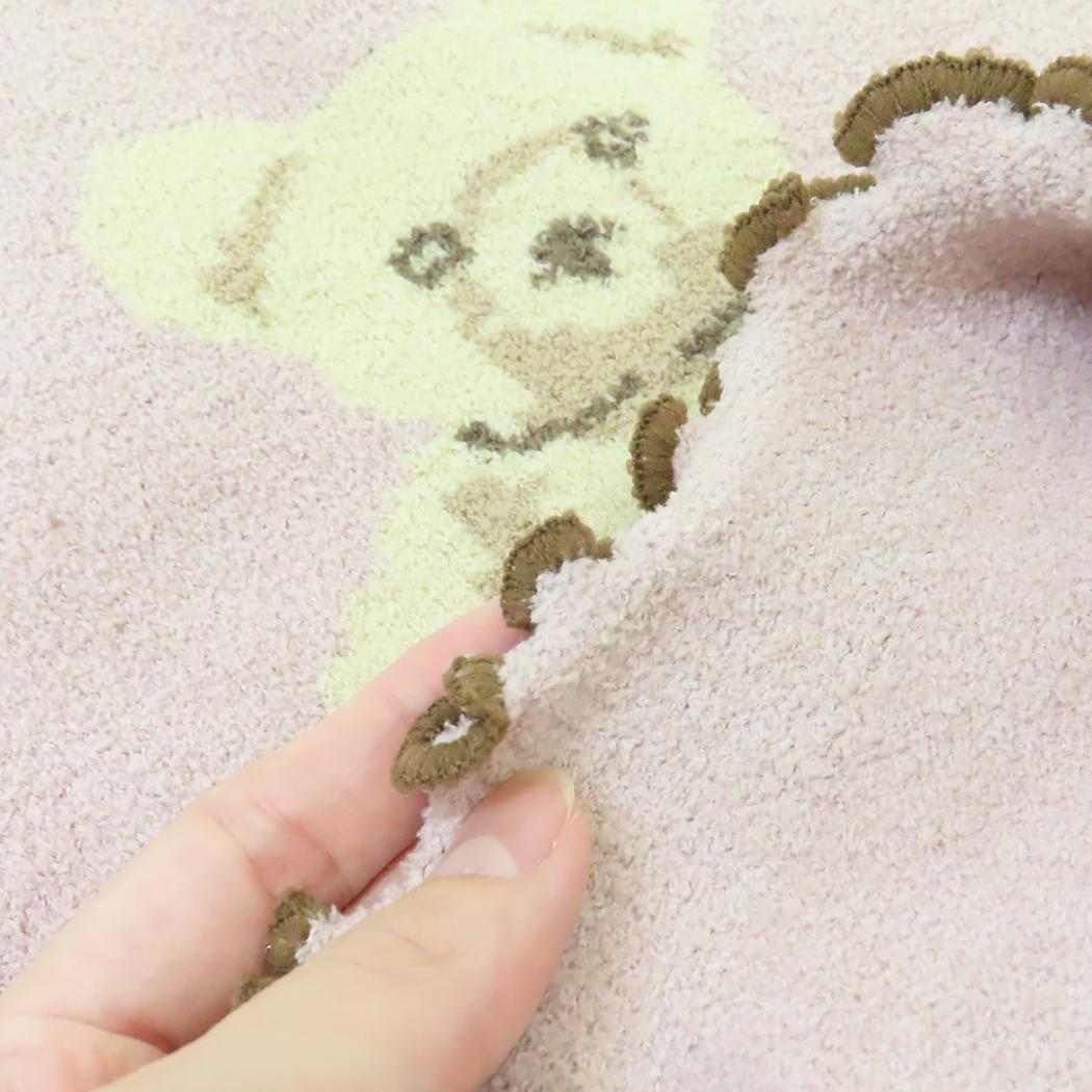 もこもこ腹巻き はらまき カドルテディ ピンク フレンズヒル 防寒用品 寒さ対策 ウォーマー雑貨