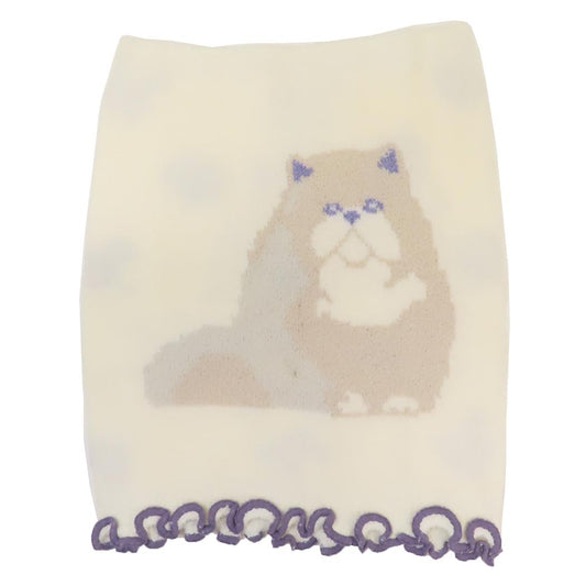 もこもこ腹巻き はらまき スナグルキャット アイボリー ねこ フレンズヒル 防寒用品 寒さ対策 ウォーマー雑貨