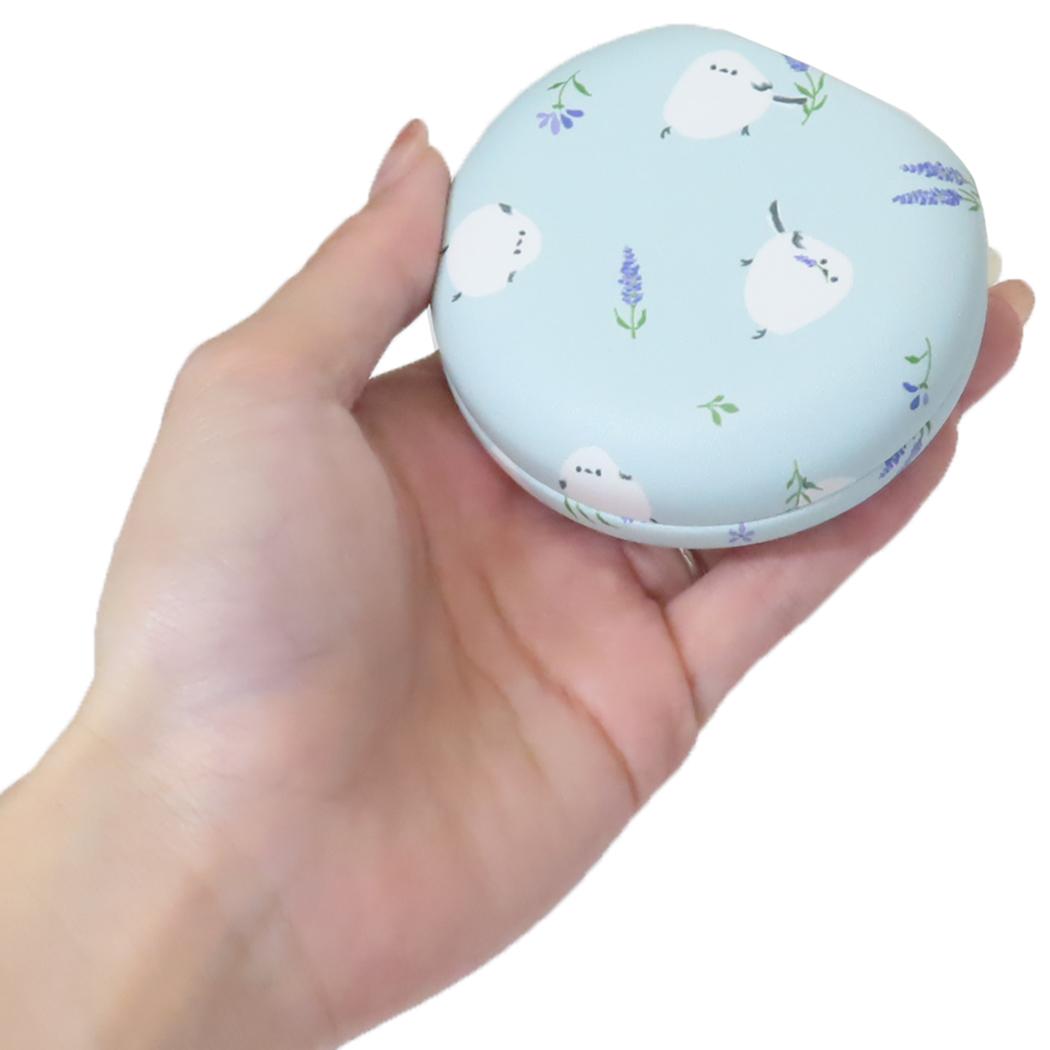 アクセサリーケース アクセサリー収納 ラベンダーシマエナガ フレンズヒル 小物入れ ミラー 鏡付き