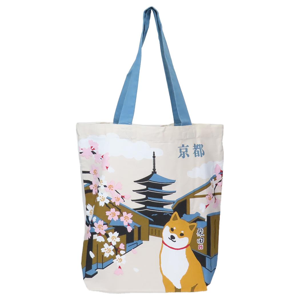 A4トート トートバッグ はるのみやこしばた ベージュ フレンズヒル FRIENDSHILL 手提げかばん かわいい メール便可