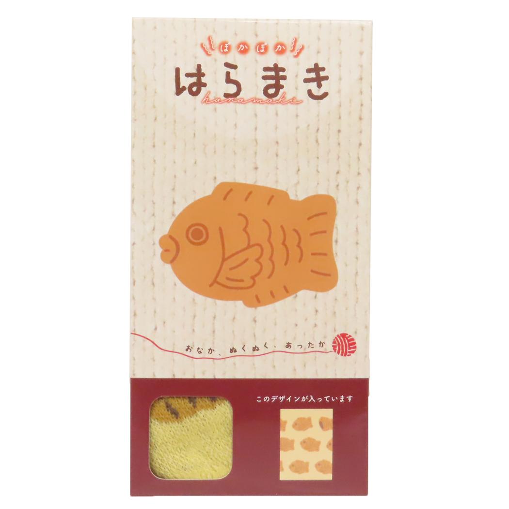 腹巻き はらまき タイヤキ イエロー フレンズヒル 防寒用品 寒さ対策 ウォーマー雑貨
