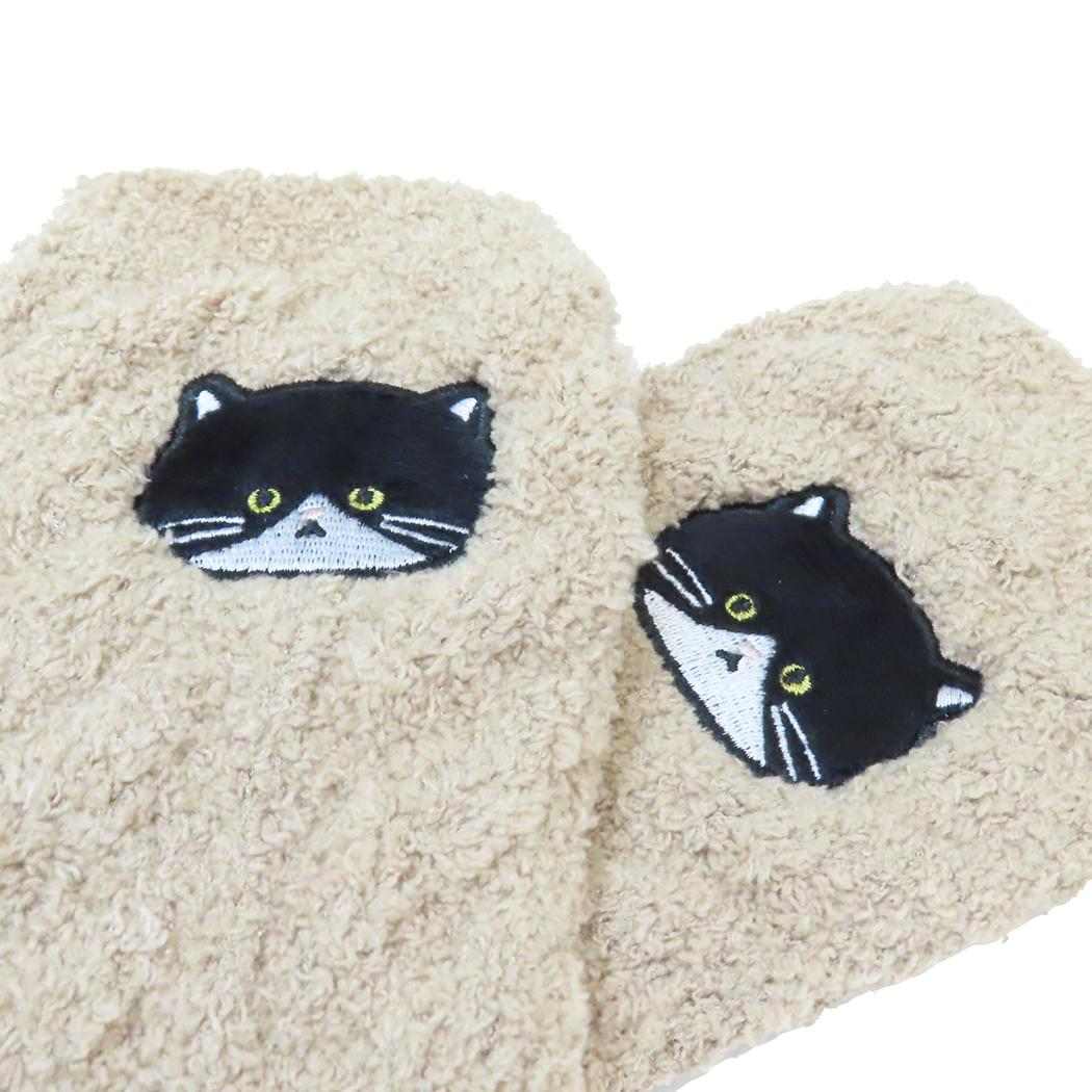 ルームソックス 女性用靴下 モノ ベージュ フレンズヒル 防寒用品 ウォーマー雑貨 寒さ対策 メール便可