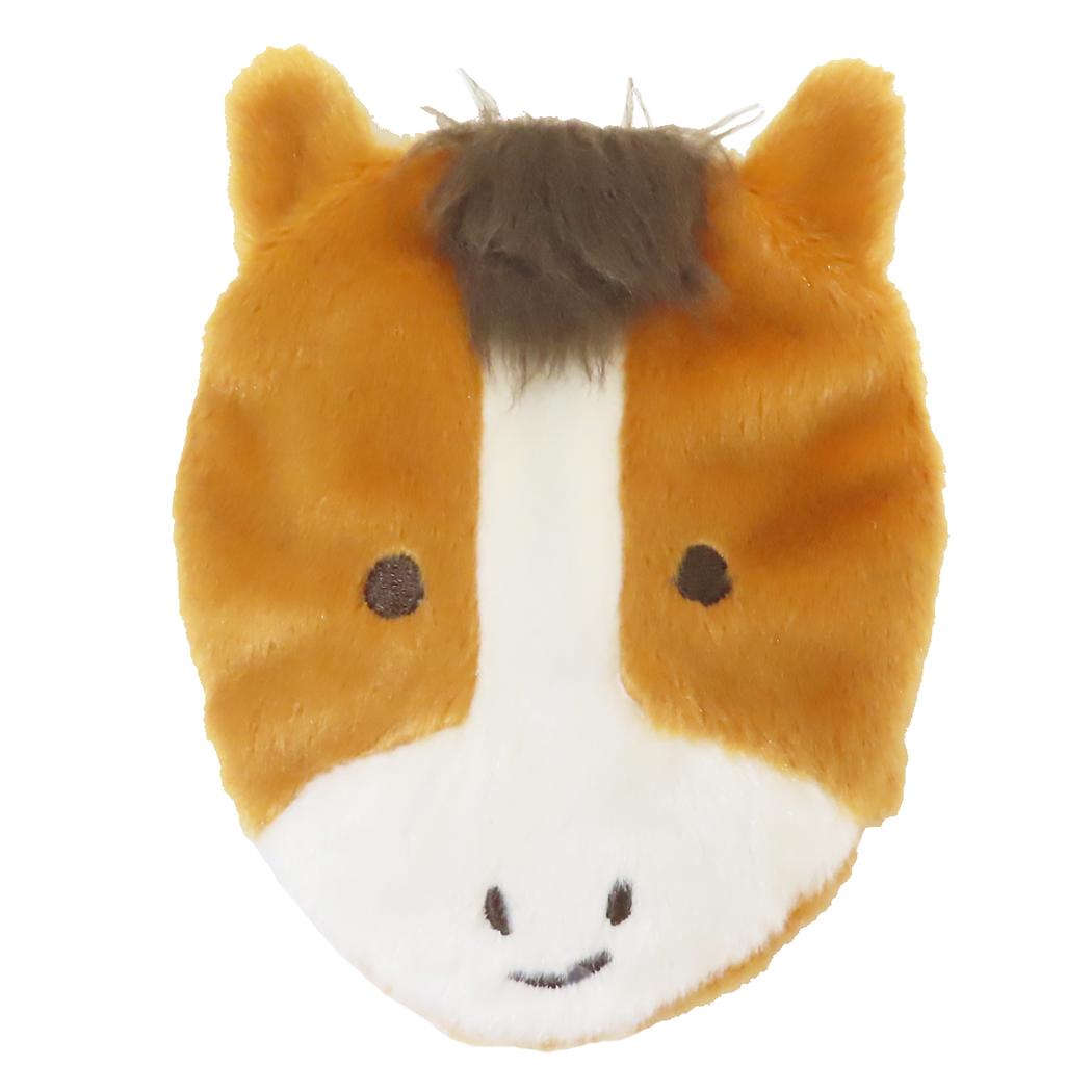 ポニー ぬいぐるみカイロ ポケットカイロ ブラウン フレンズヒル ウォーマー雑貨 防寒 かわいい グッズ メール便可 シネマコレクション
