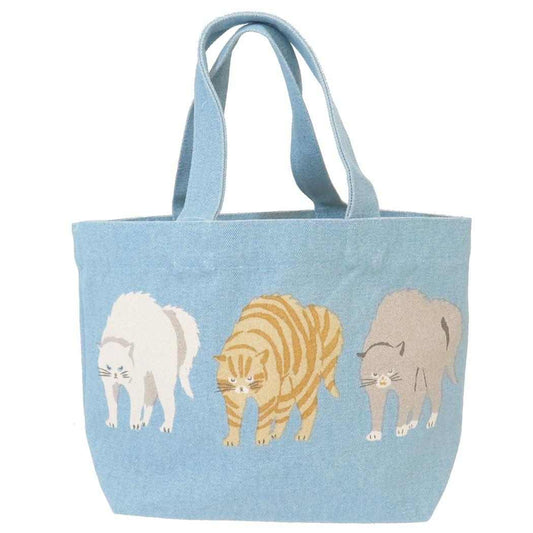 ミニトート ランチバッグ ヤンノカキャット ミント ねこ フレンズヒル FRIENDSHILL お弁当かばん かわいい メール便可