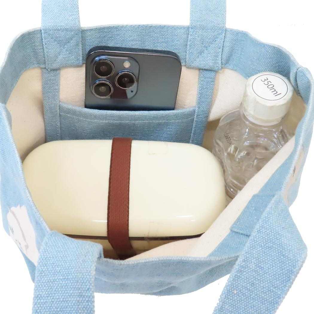 ミニトート ランチバッグ ヤンノカキャット ミント ねこ フレンズヒル FRIENDSHILL お弁当かばん かわいい メール便可