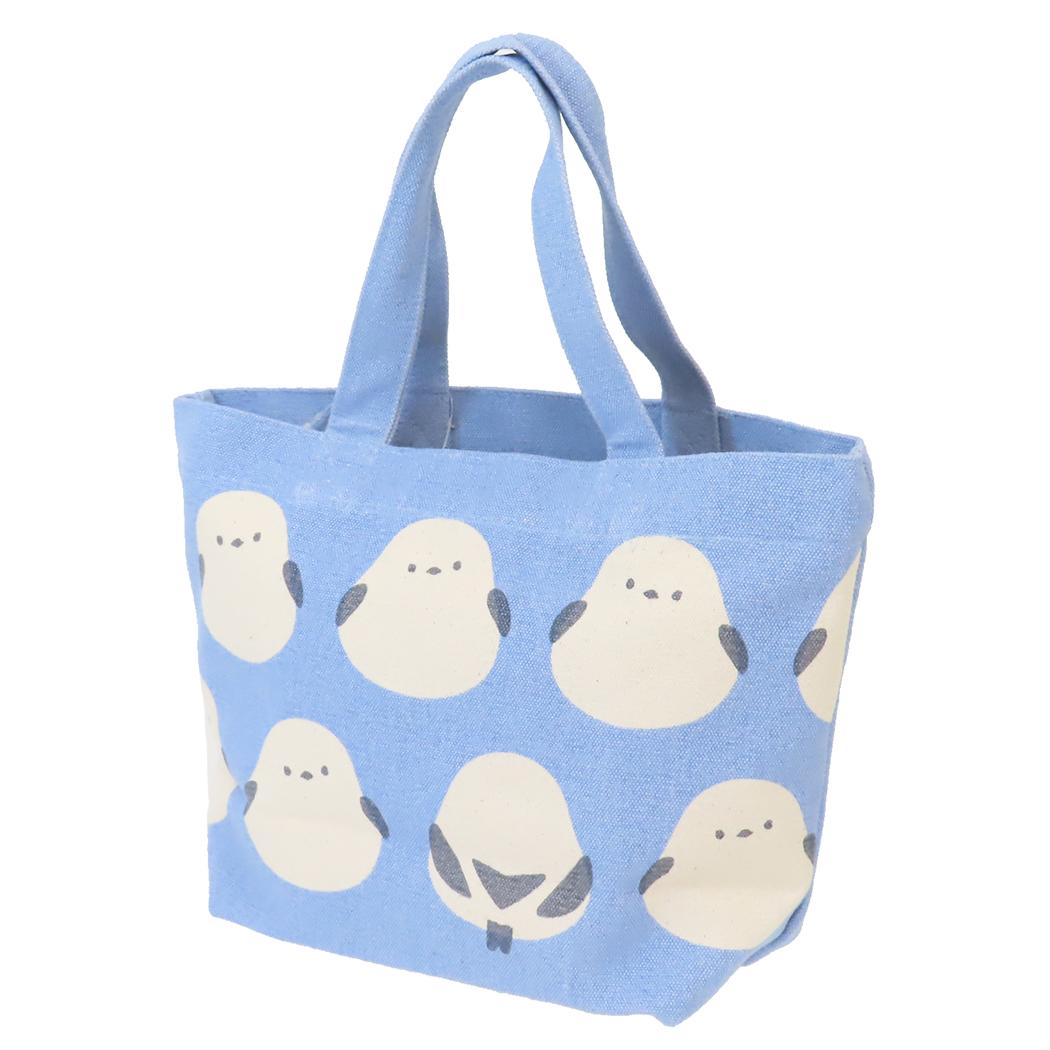 ミニトート ランチバッグ チュウイー ブルー アニマル フレンズヒル FRIENDSHILL お弁当かばん かわいい メール便可