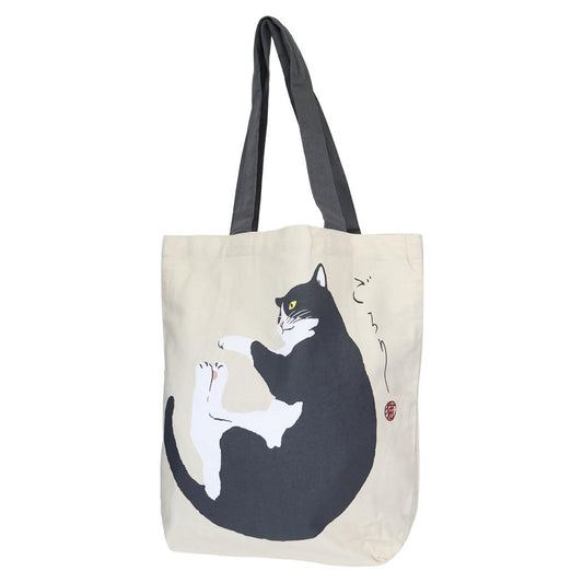 A4トート トートバッグ はちのじねこ ネコ フレンズヒル 手提げかばん かわいい メール便可