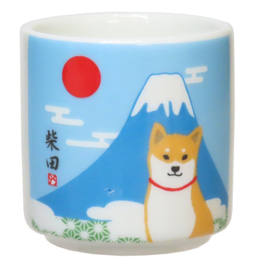 おちょこ お猪口 柴田さんの住む東京わさび町 にほんのしばたさん いぬ フレンズヒル 日本酒グラス ぐい飲み