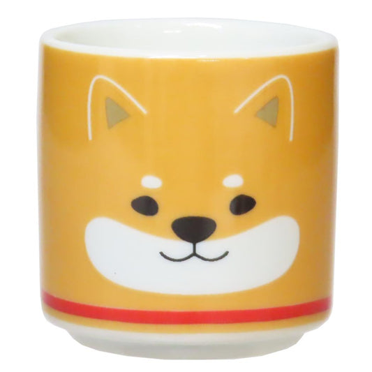 おちょこ お猪口 柴田さんの住む東京わさび町 しばたさんアップ いぬ フレンズヒル 日本酒グラス ぐい飲み
