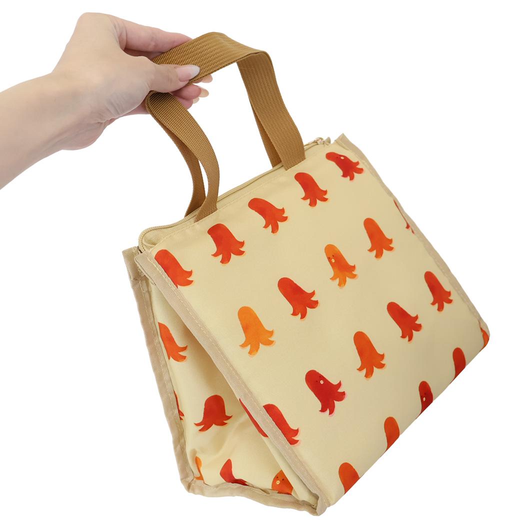 スクエアランチバッグ ランチトート タコウインナー フレンズヒル お弁当バッグ かわいい