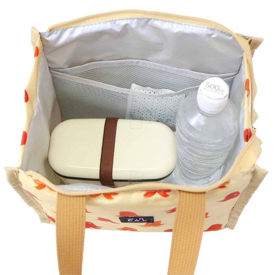 スクエアランチバッグ ランチトート タコウインナー フレンズヒル お弁当バッグ かわいい