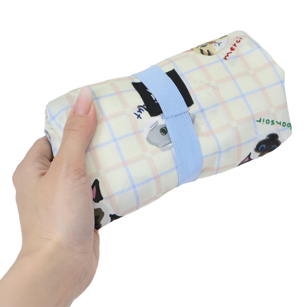 セパレートマルシェバッグ ショッピングバッグ ミャウキャット ねこ フレンズヒル コンパクト お買い物かばん メール便可