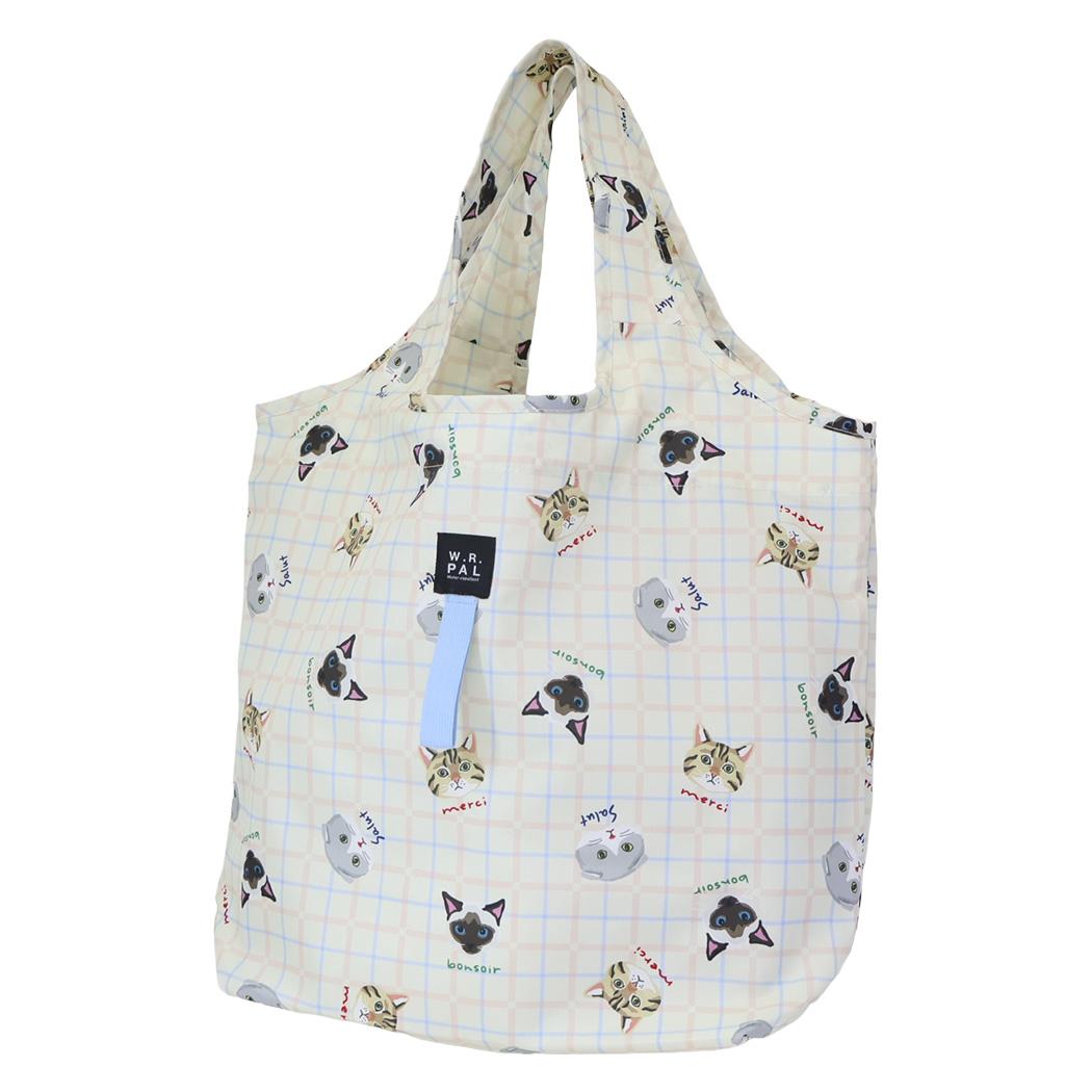 セパレートマルシェバッグ ショッピングバッグ ミャウキャット ねこ フレンズヒル コンパクト お買い物かばん メール便可