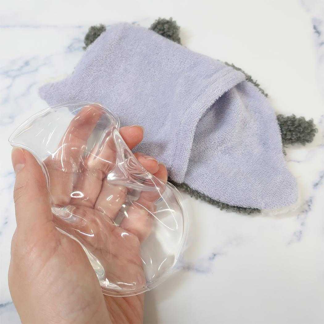 アイスジェル ポケットクール モズク グレイ フレンズヒル 暑さ対策 冷感 プレゼント グッズ メール便可 シネマコレクション