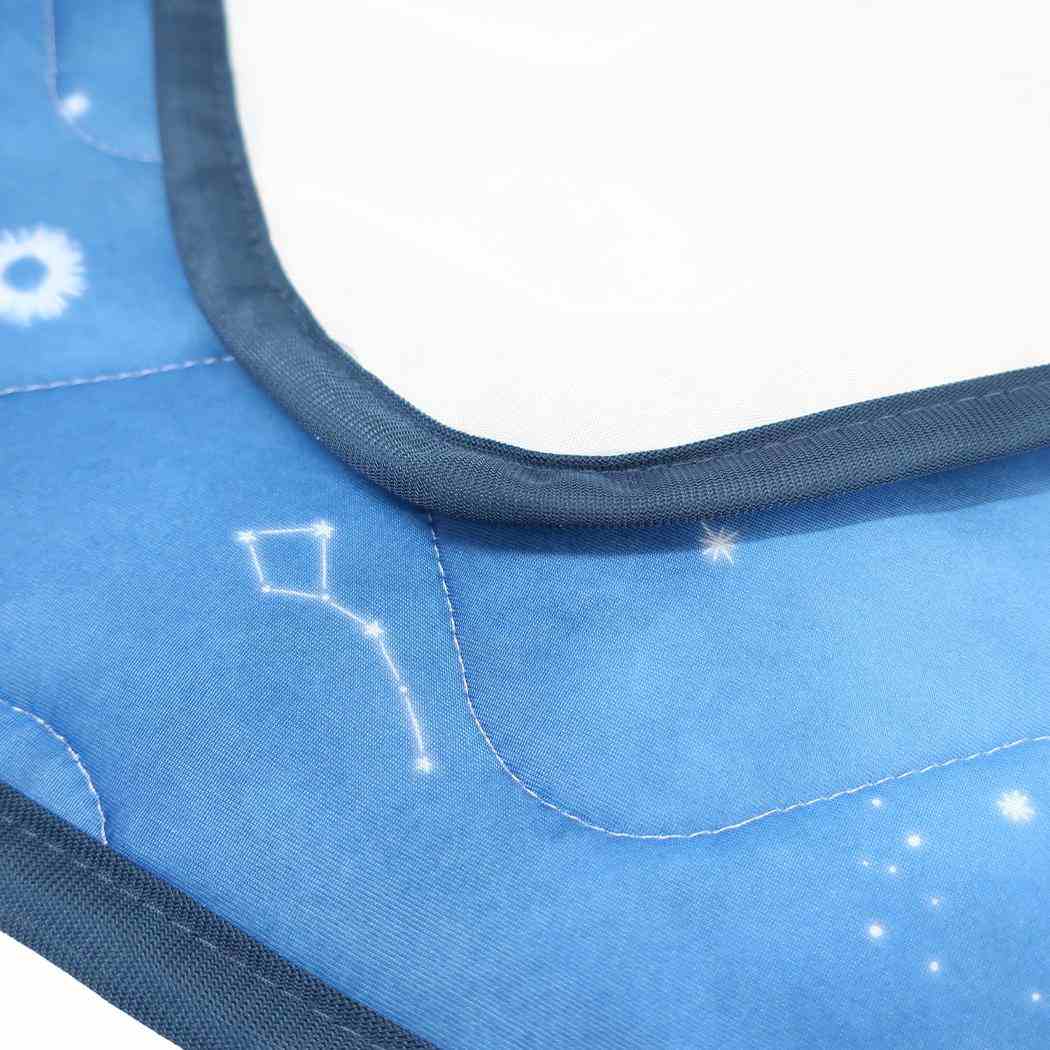 サマー寝具 ひんやり枕カバー ホシノヒトトキ ネイビー フレンズヒル 夏用寝具 まくらカバー グッズ シネマコレクション