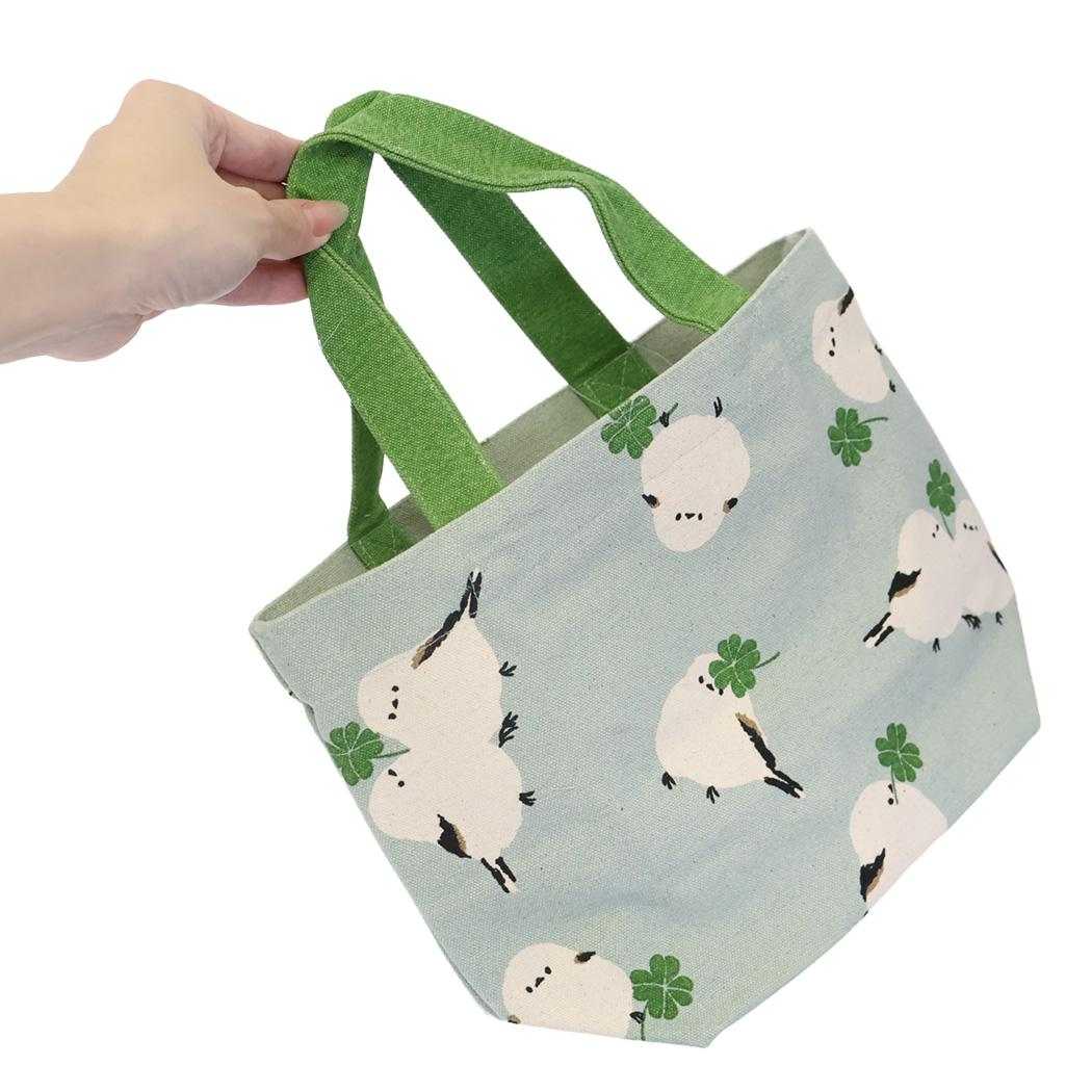 ランチバッグ ミニトート ヨツバノシマエナガ フレンズヒル FRIENDSHILL お弁当かばん かわいい グッズ シネマコレクション