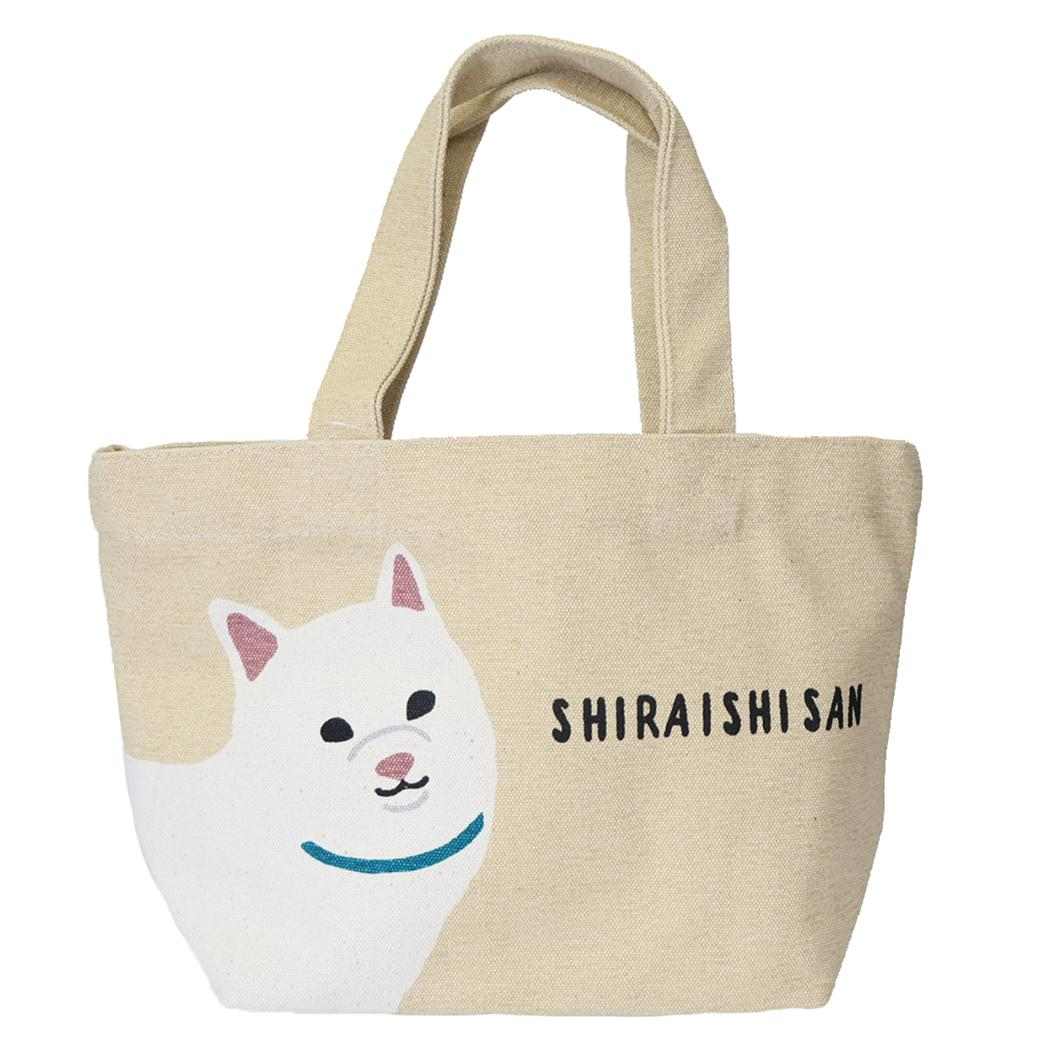 ランチバッグ ミニトート しろしばしらいし フレンズヒル お弁当かばん かわいい グッズ メール便可 シネマコレクション
