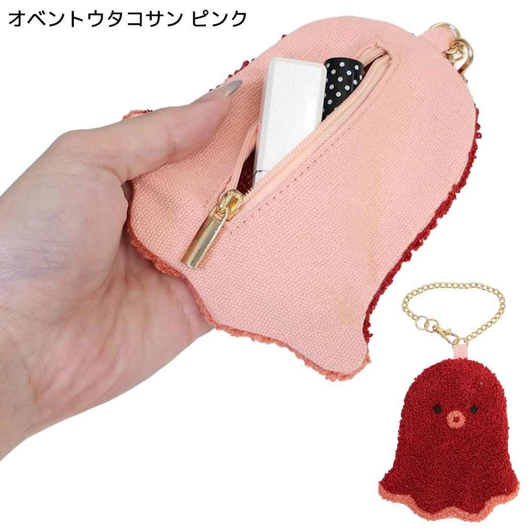 ミニポーチ サガラ刺繍ポーチ 食べ物 オベントウタコサン ピンク フレンズヒル