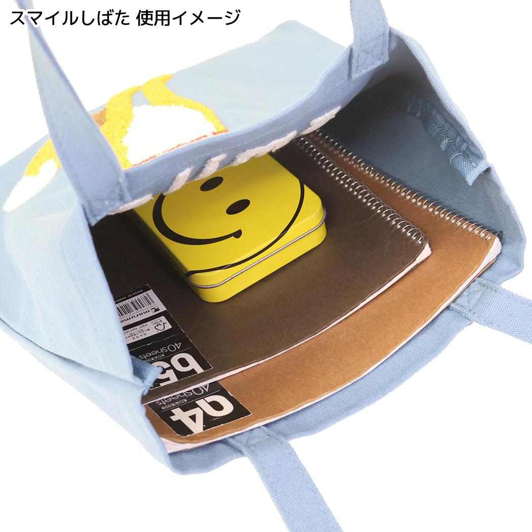 手提げかばん マチなしトートバッグ スマイルしばた フレンズヒル