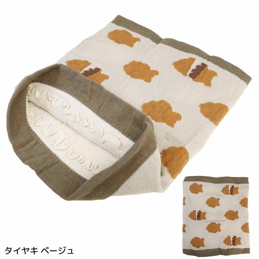 腹巻き 冷えとり 腹巻き タイヤキ ベージュ フレンズヒル