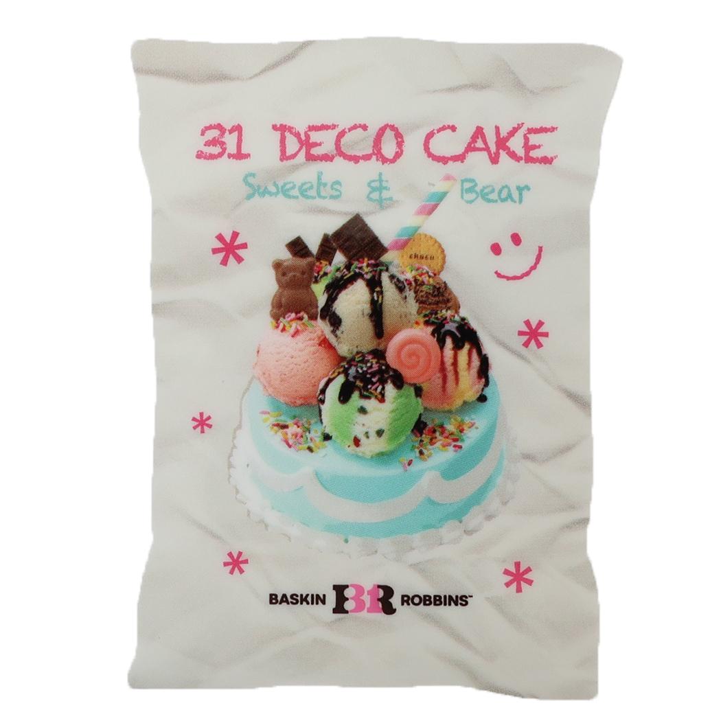 サーティワン ダイカットシール ステッカー 31デコケーキ スイーツ＆ベア フロンティア デコシール おもしろ雑貨 グッズ メール便可 シネマコレクション