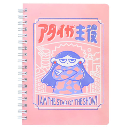 B6リングノート リングノート Ayano Shibayama アタイが主役 新入学 クリエイターズサーカス フロンティア 新学期準備文具 ミニノート メール便可