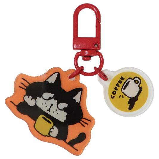 アクリルキーリング キーホルダー ヒダカナオト クリエイターズサーカス ねこ フロンティア プレゼント アクキー CREATORS CIRCUS メール便可