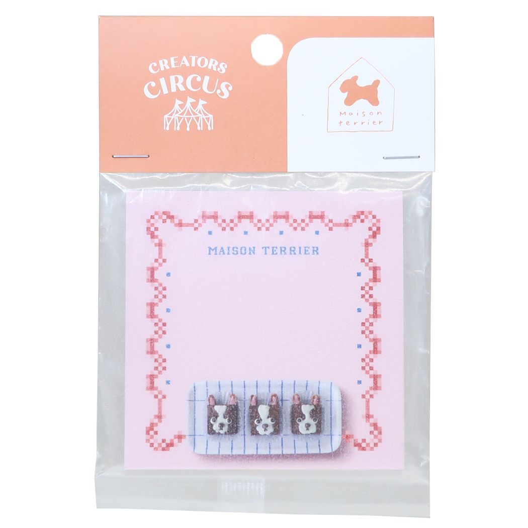 CREATORS CIRCUS クリエイターズサーカス 付箋 ふせん vol.7 Maison terrier フロンティア