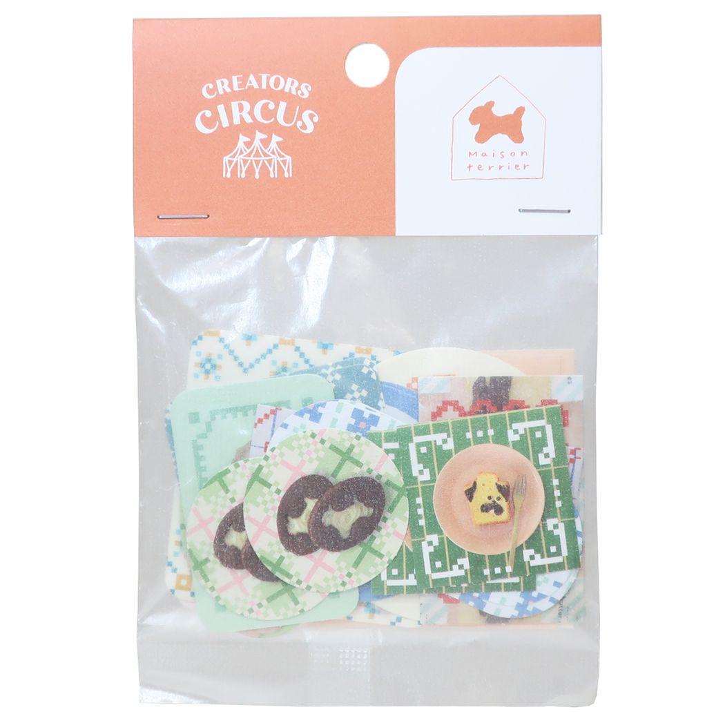 CREATORS CIRCUS クリエイターズサーカス シール フレークシール vol.7 Maison terrier フロンティア
