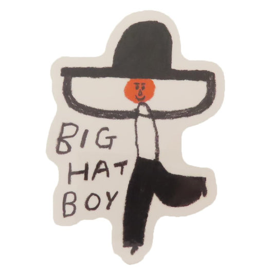 CREATORS CIRCUS クリエイターズサーカス ステッカー 波田 佳子 Big Hat Boy フロンティア 耐水 耐光 デコシール スマホステッカー メール便可