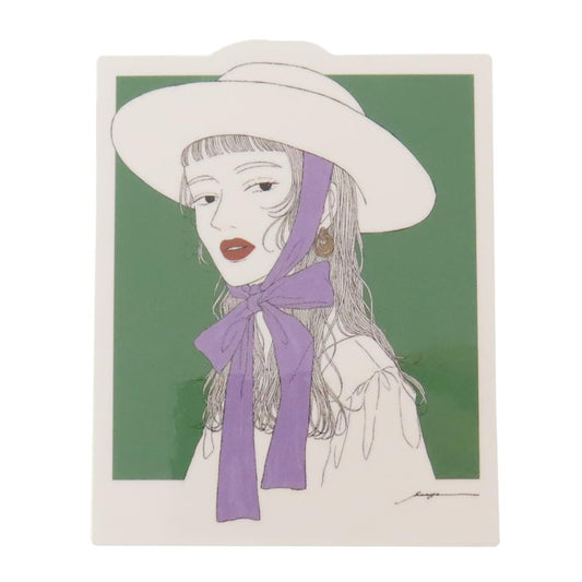 CREATORS CIRCUS クリエイターズサーカス ステッカー saaya garden hat フロンティア 耐水 耐光 デコシール スマホステッカー メール便可