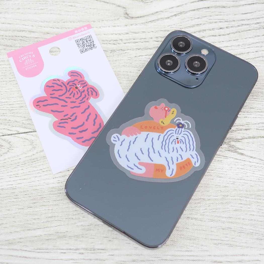 CREATORS CIRCUS クリエイターズサーカス Vol.2 ステッカー 黒田愛里 LOVELY MY PETS フロンティア 耐水 耐光 デコシール スマホステッカー メール便可
