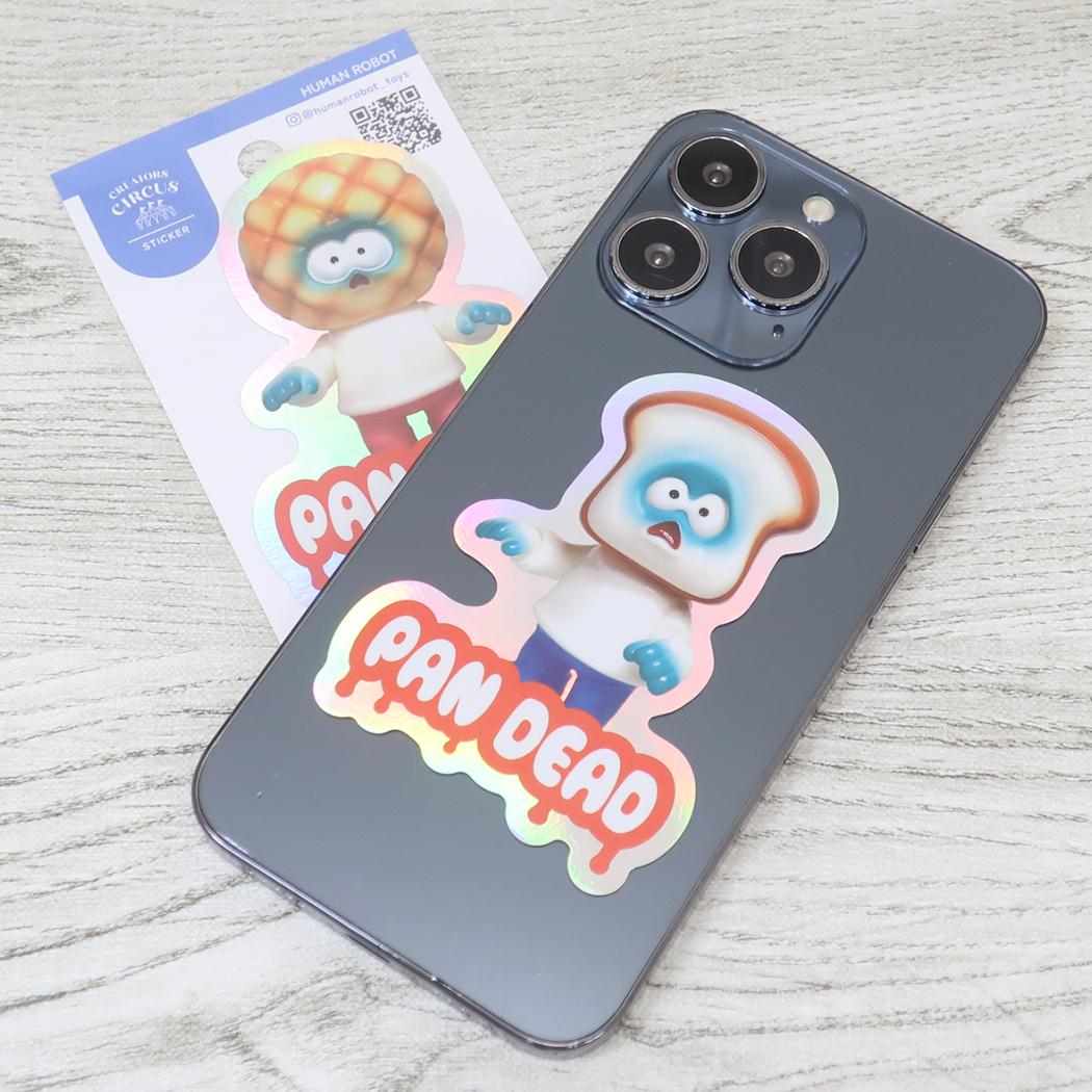 CREATORS CIRCUS クリエイターズサーカス Vol.3 ステッカー HUMAN ROBOT PANDEAD ショックン フロンティア 耐水 耐光 デコシール ダイカットシール スマホステッカー メール便可
