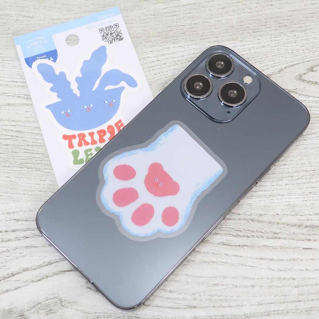 CREATORS CIRCUS クリエイターズサーカス Vol.3 ステッカー Kang han bear jelly フロンティア 耐水 耐光 デコシール ダイカットシール スマホステッカー メール便可