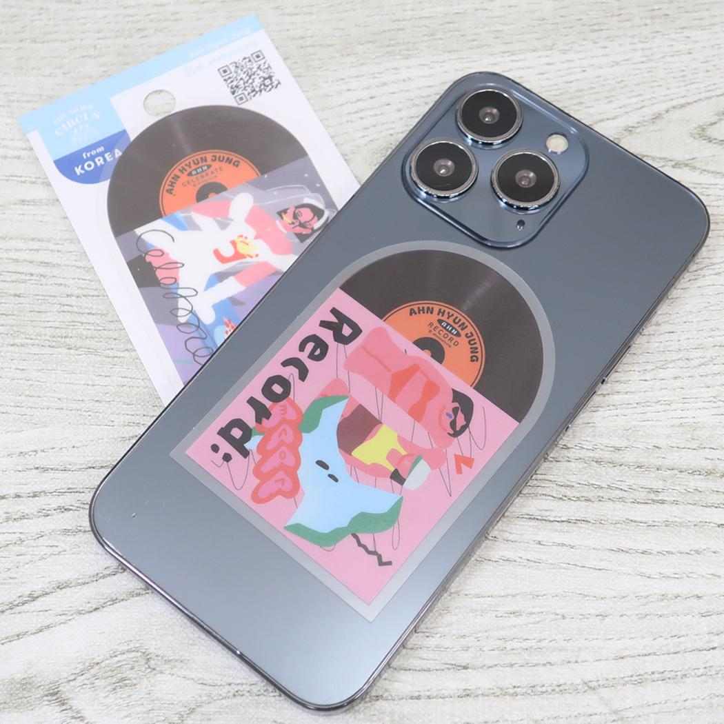 CREATORS CIRCUS クリエイターズサーカス Vol.3 ステッカー Ahn Hyun Jung RECORD フロンティア 耐水 耐光 デコシール ダイカットシール スマホステッカー メール便可