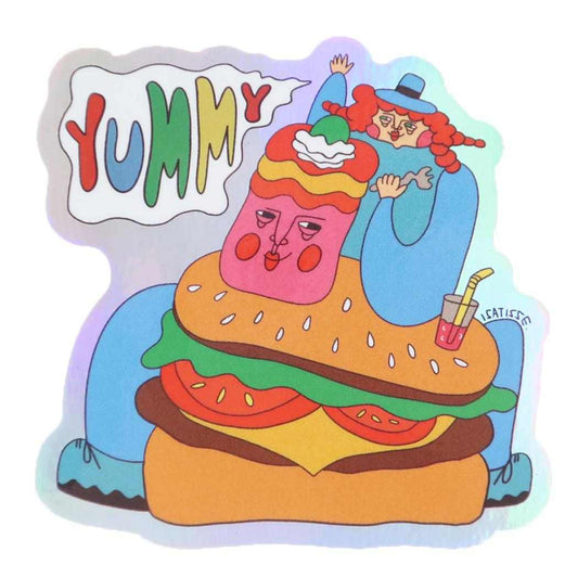 CREATORS CIRCUS クリエイターズサーカス Vol.3 ステッカー Isatisse Yummy！ フロンティア 耐水 耐光 デコシール ダイカットシール スマホステッカー メール便可