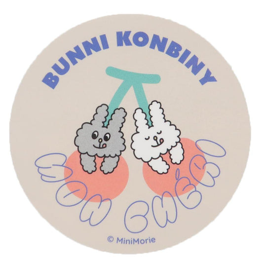 CREATORS CIRCUS クリエイターズサーカス Vol.3 ステッカー BUNNI KONBINY MON CHERI フロンティア 耐水 耐光 デコシール ダイカットシール スマホステッカー メール便可