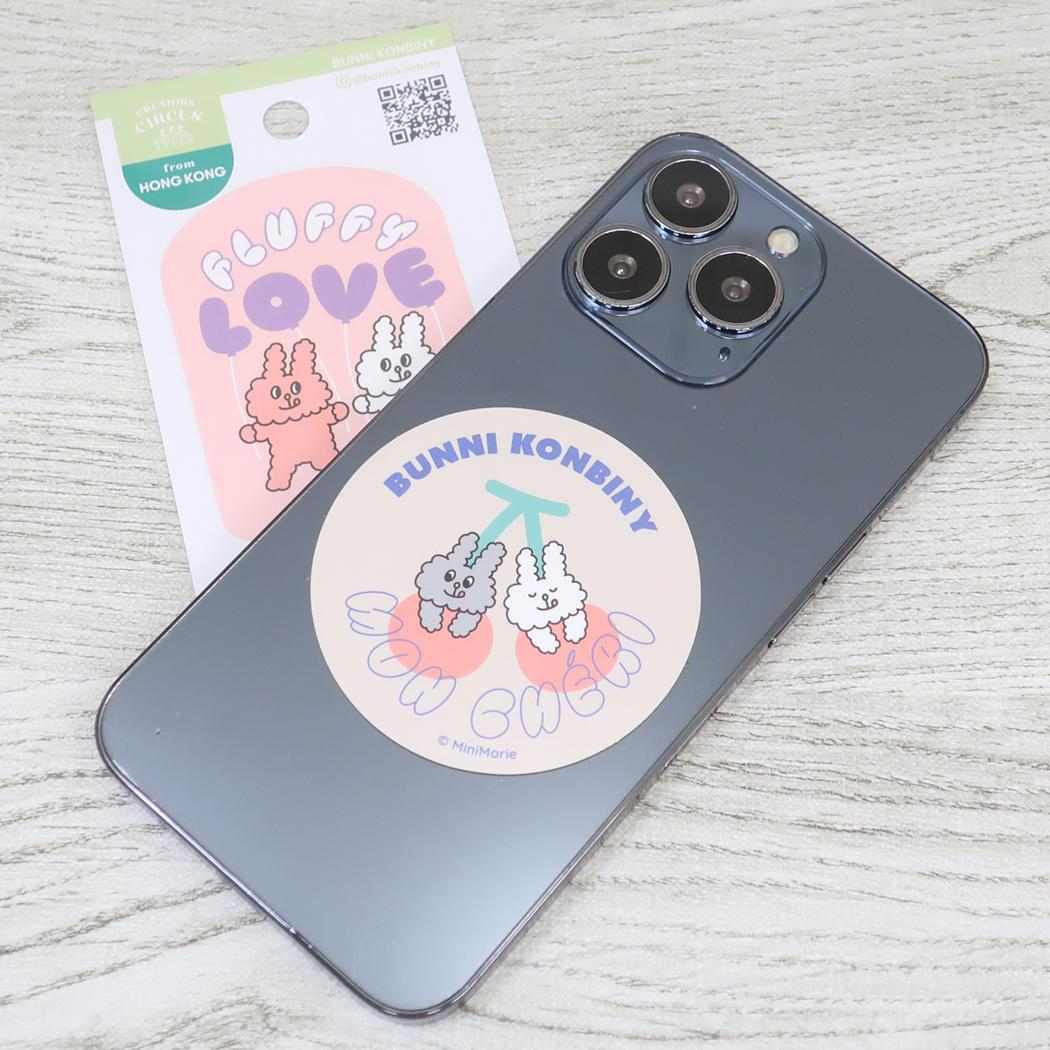 CREATORS CIRCUS クリエイターズサーカス Vol.3 ステッカー BUNNI KONBINY MON CHERI フロンティア 耐水 耐光 デコシール ダイカットシール スマホステッカー メール便可