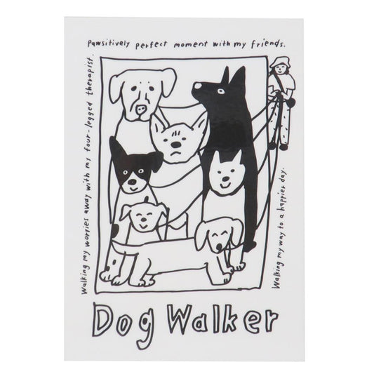 CREATORS CIRCUS クリエイターズサーカス Vol.3 ステッカー 小犬工作室 Dog Walker フロンティア 耐水 耐光 デコシール ダイカットシール スマホステッカー メール便可