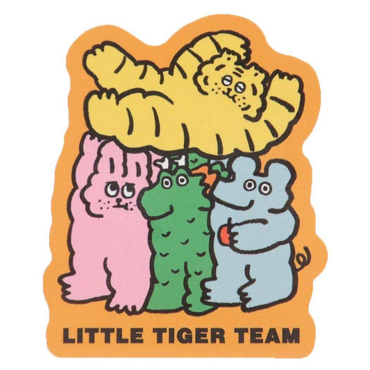 CREATORS CIRCUS クリエイターズサーカス Vol.3 ステッカー ericoco little tiger team フロンティア 耐水 耐光 デコシール ダイカットシール スマホステッカー メール便可