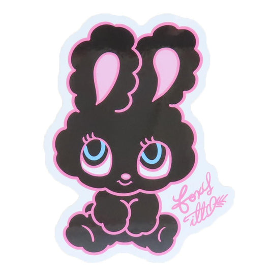 CREATORS CIRCUS クリエイターズサーカス ステッカー foxy illustrations Black Bunny フロンティア 耐水 耐光 デコシール メール便可