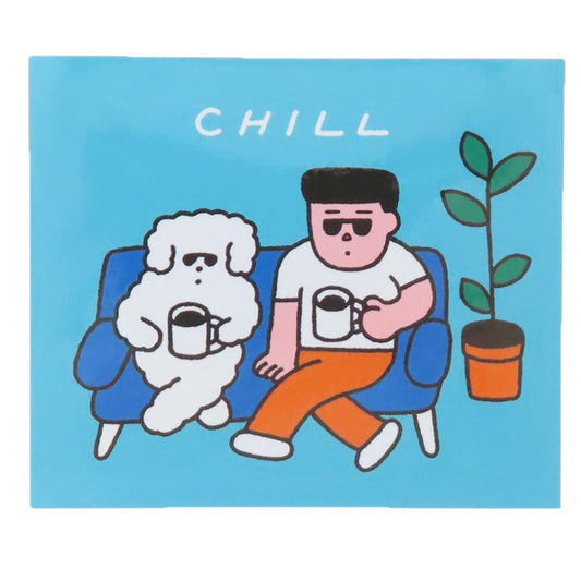 CREATORS CIRCUS クリエイターズサーカス ステッカー Okuta CHILL フロンティア 耐水 耐光 デコシール メール便可