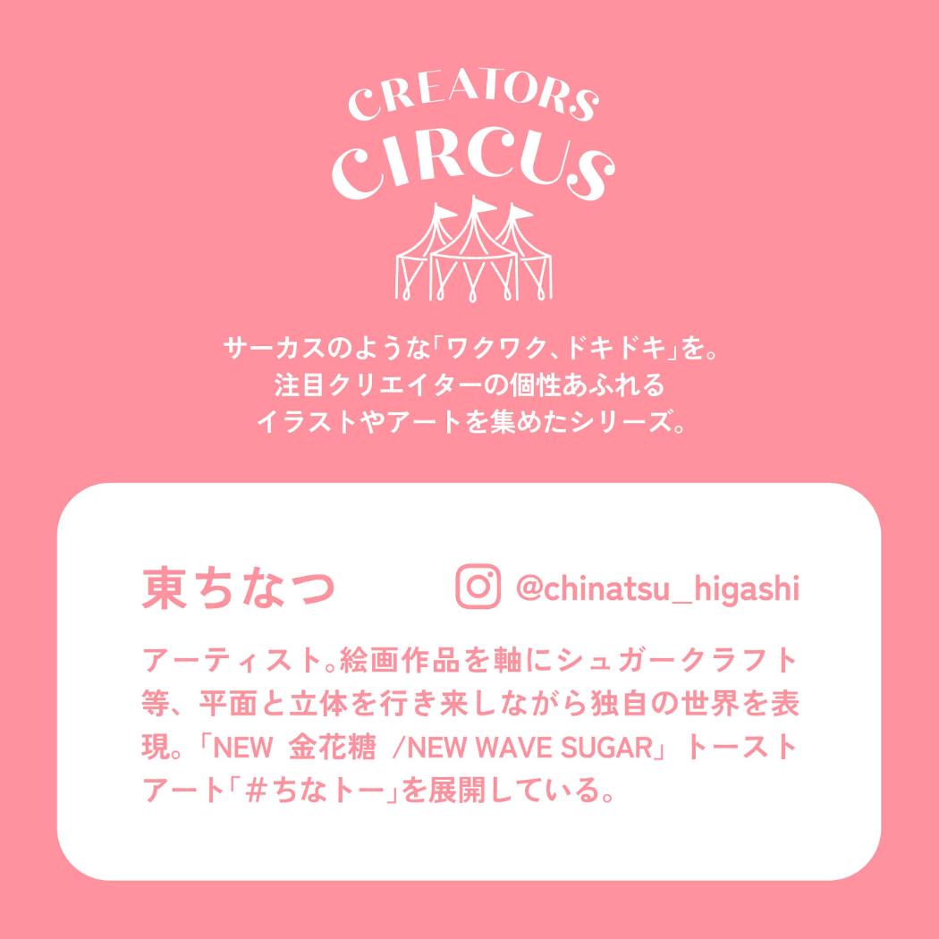 透明シール シールシート 東ちなつ クリエイターズサーカス フロンティア デコレーション デコシール CREATORS CIRCUS メール便可