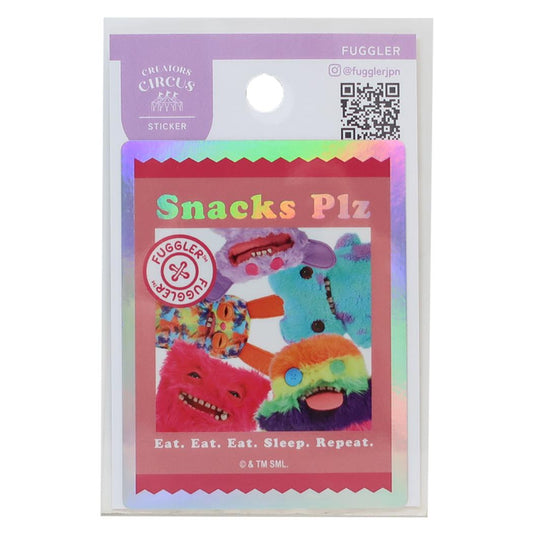 クリエイターズサーカス ダイカットシール ステッカー FUGGLER Snacks Plz フロンティア 耐水 耐光 デコシール CREATORS CIRCUS グッズ メール便可 シネマコレクション